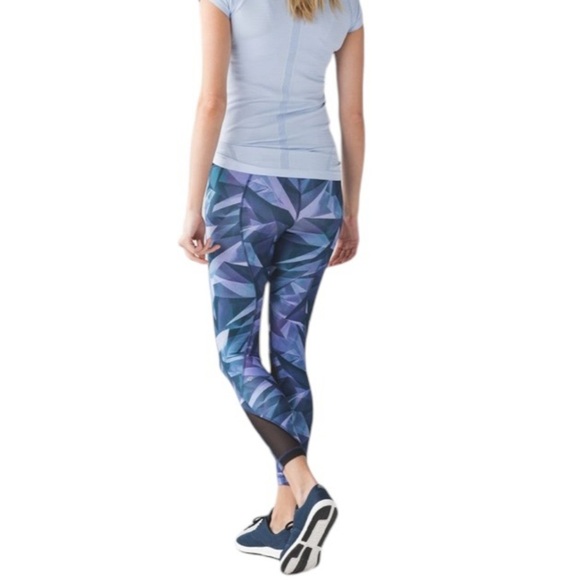 Lululemon Inspire Tight II Mesh Pretty Prism Multi Legging Size 4 - Picture 2 of 16